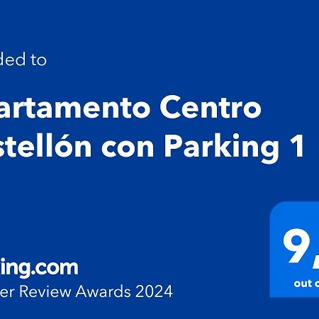 Apartamento Centro Castellon Con Parking 1 卡斯特利翁-德拉普拉纳 外观 照片